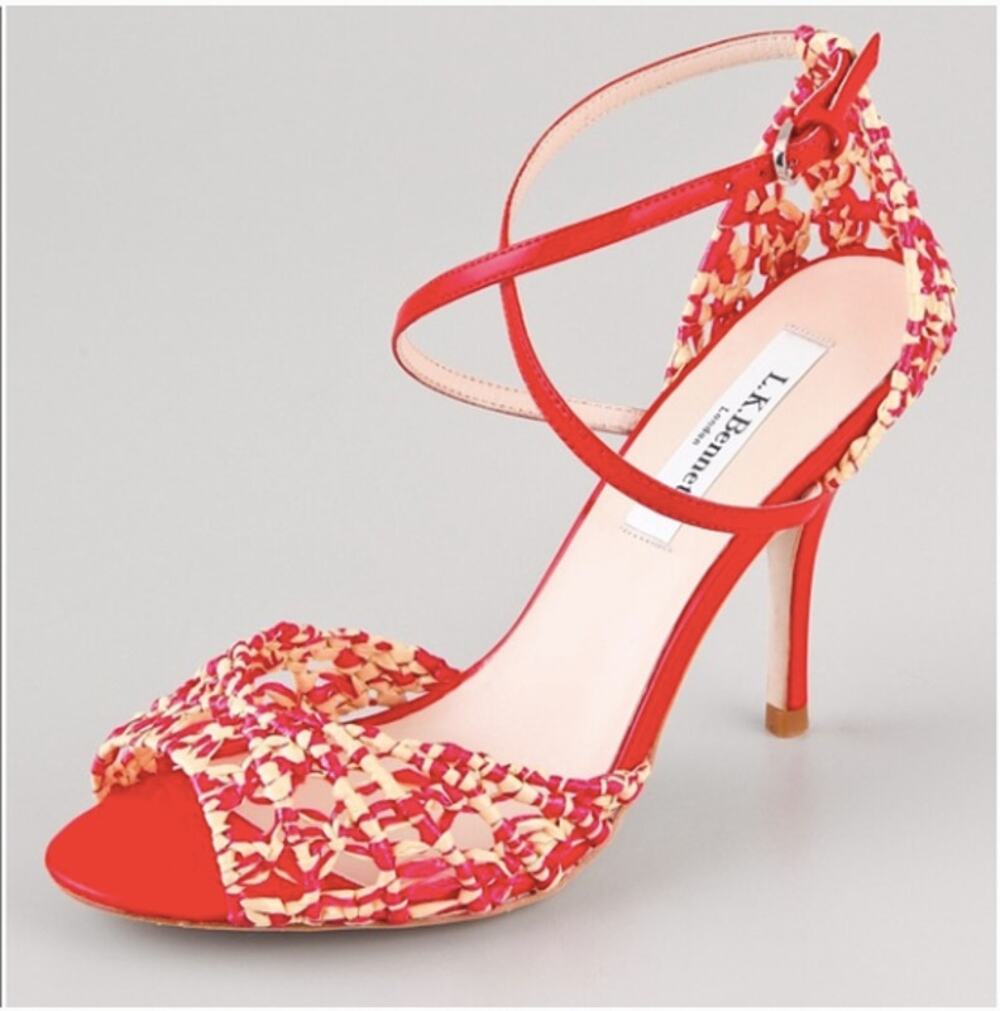 L.K. Bennet Azure Macrame Sandals -40